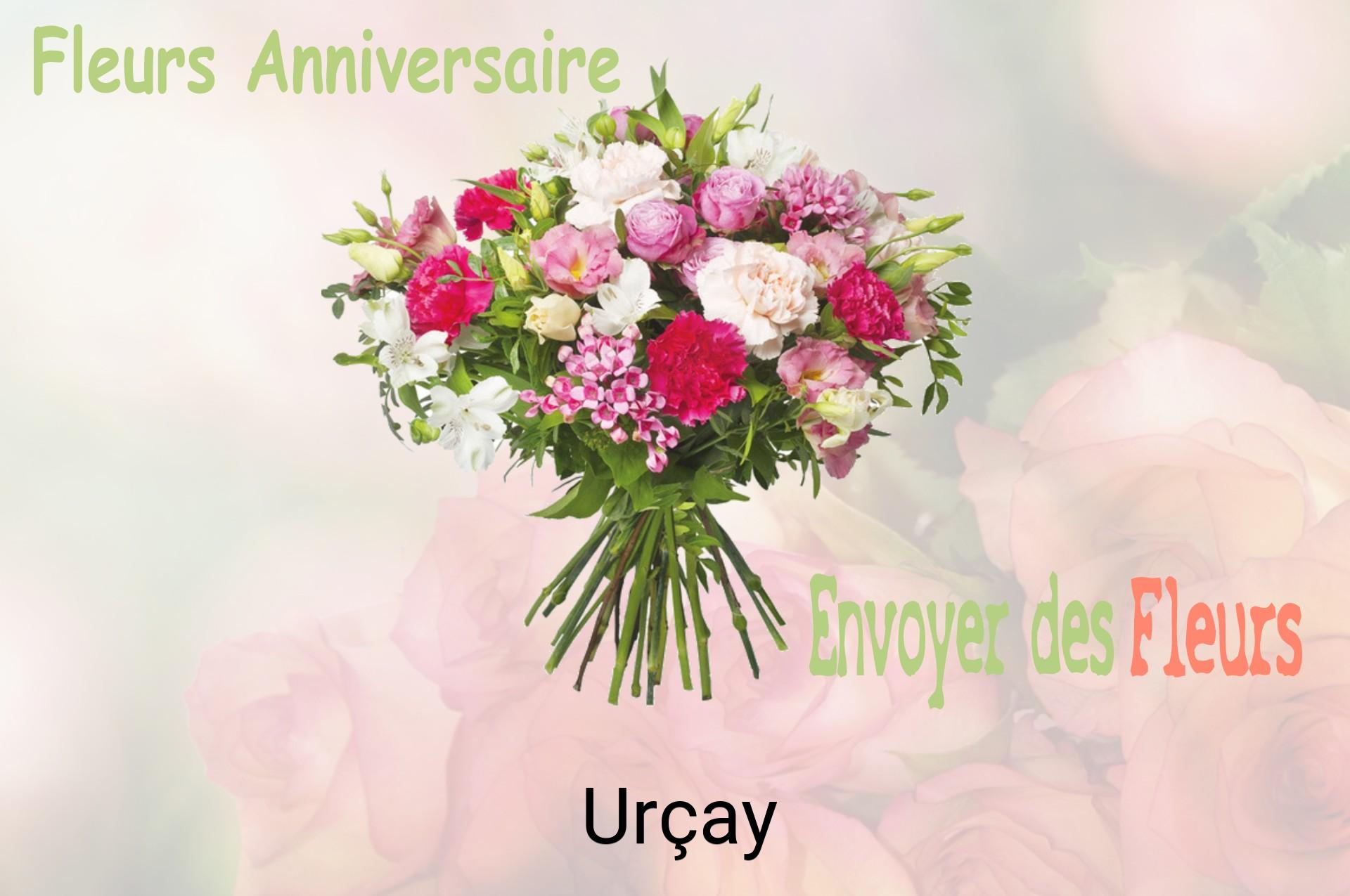 Bouquet de fleurs d’anniversaire livré à Urçay
